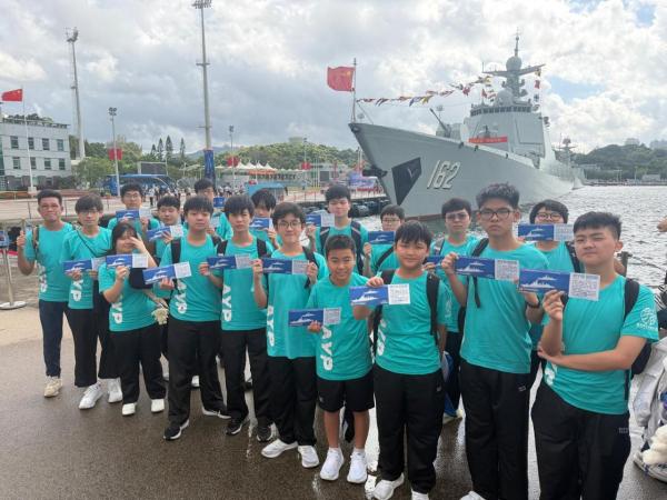 駐軍重要活動 - 參觀南寧艦及衡陽艦